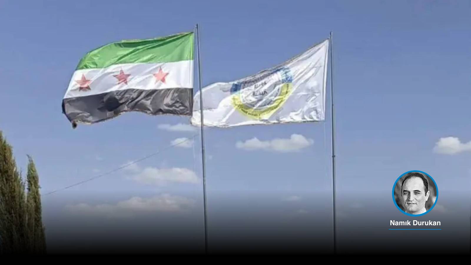 kuzeydogu suriyenin ikbyye acilan sinir kapisinda suriye bayragi gondere cekildi sam tek tarafli bir eylem a85hdKxx