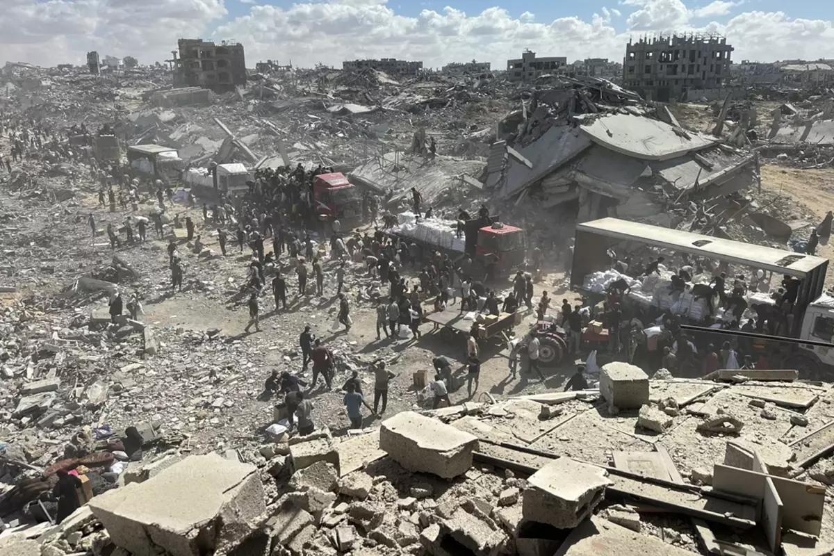 dunyanin gozu gazzede israilli rehinelerin birakilmasina saat 0800de baslanacak I8vY57eg.jpg