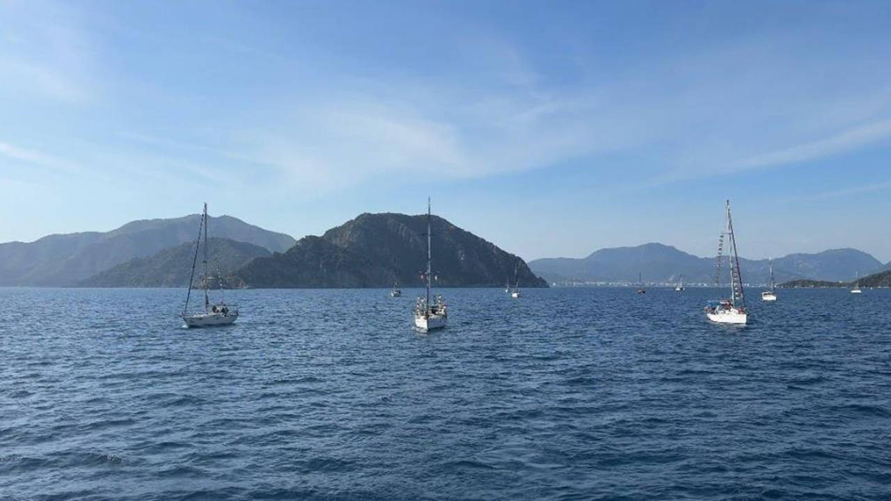 Marmaris’ten 10 Tekne, Sumud Filosu’na Destek İçin Yola Çıktı